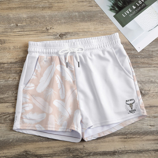 OLD BULL LOGO Women's Casual Shorts