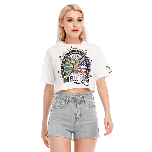 BRUSA LOGO Women's Cropped T-shirt