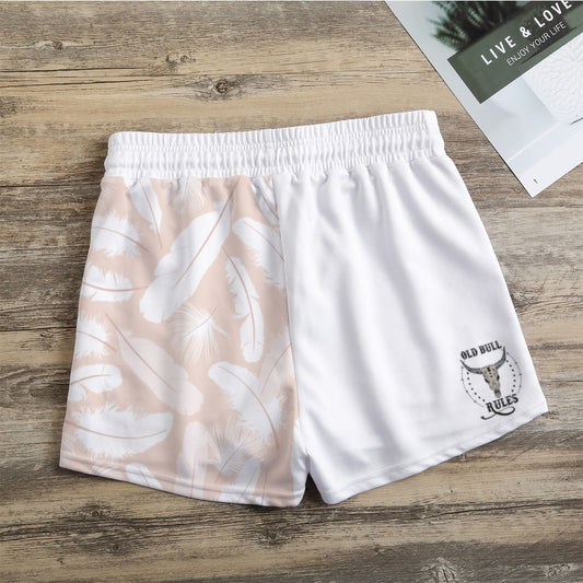 OLD BULL LOGO Women's Casual Shorts