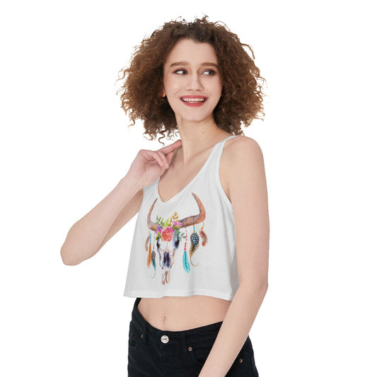 OBE CWFLOWER  Crop-Tank Top