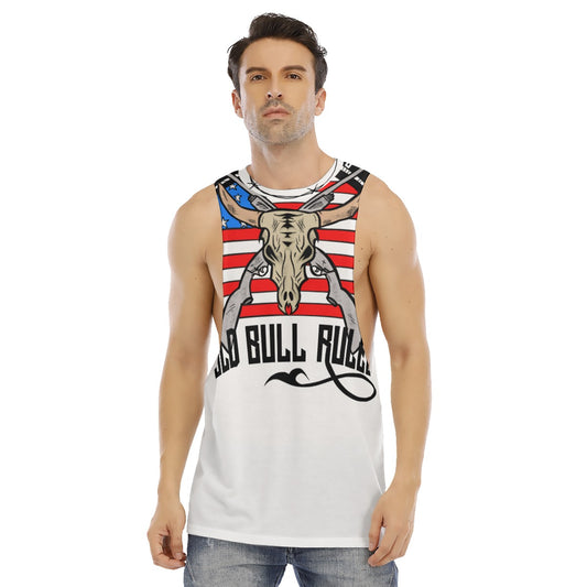 OBR USA LOGO  Men's O-neck Long Tank Top