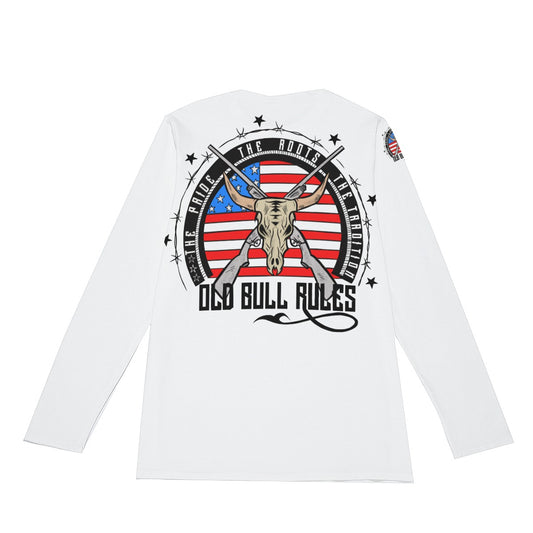 OBR USA LOGO Long Sleeve T-Shirt | 190GSM Cotton