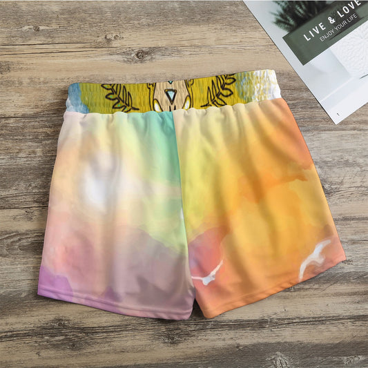 Free Spirit Logo Sun Dream Women's Casual Shorts