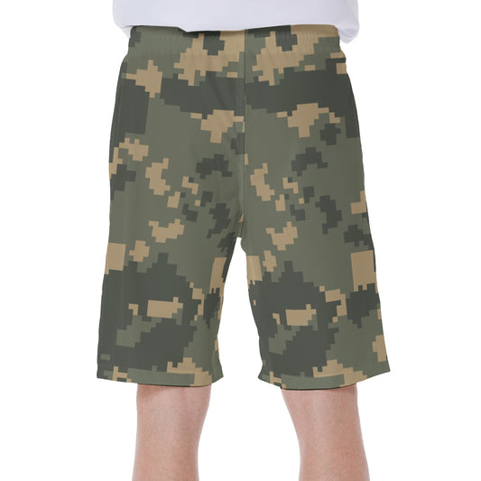 OBR USA LOGO Camo s Men's Beach Shorts