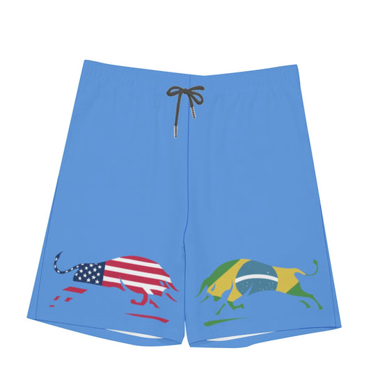 OBR USA BRT Men's Beach Shorts With Elastic Waist