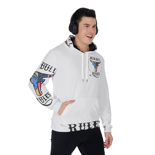 Brazil USA Bull Men's Pullover Hoodie